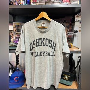Vintage University Of Wisconsin Oshkosh Volleyball Target BlockBuster Tee